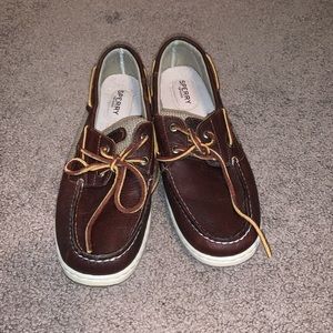 Dark Brown Sperrys!